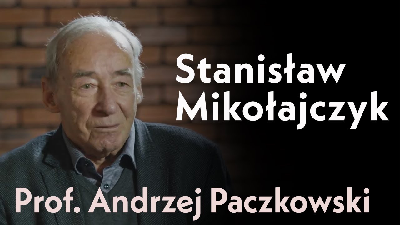 Stanisław Mikołajczyk &ndash; dramat realisty. Rozmowa z prof. Andrzejem Paczkowskim