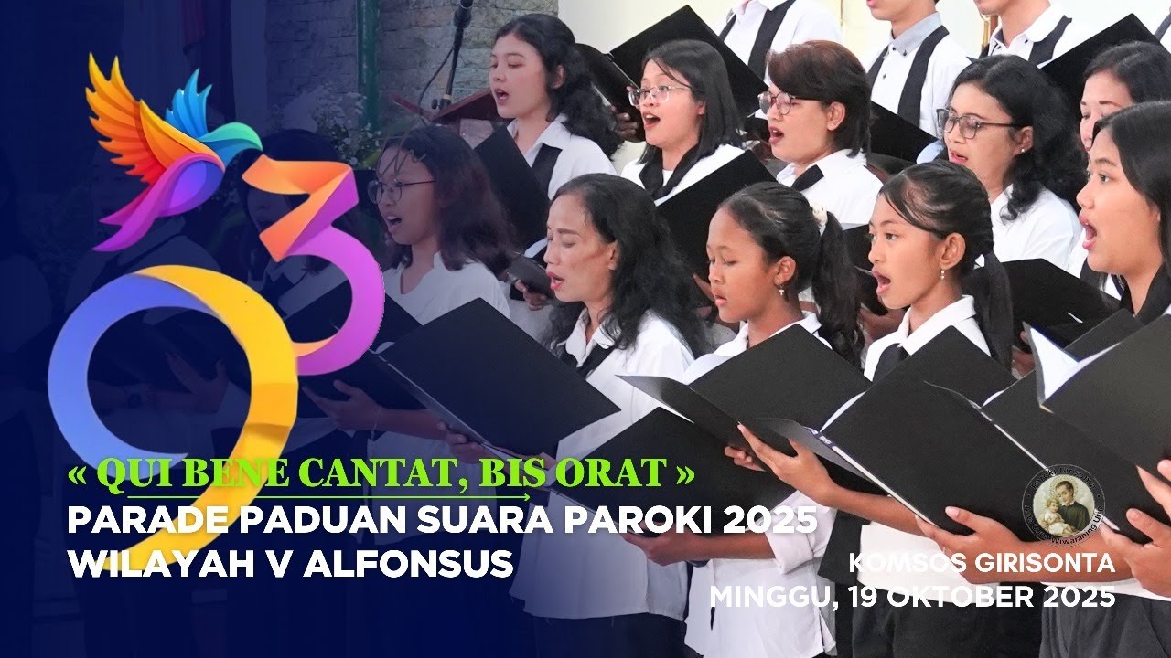 PADUAN SUARA WILAYAH 5 ALFONSUS | Parade Paduan Suara | Gereja Paroki Girisonta 2025