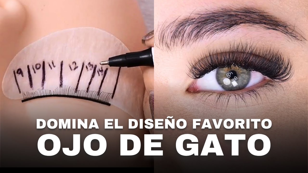 DISEÑO OJO DE GATO TUTORIAL PASO A PASO