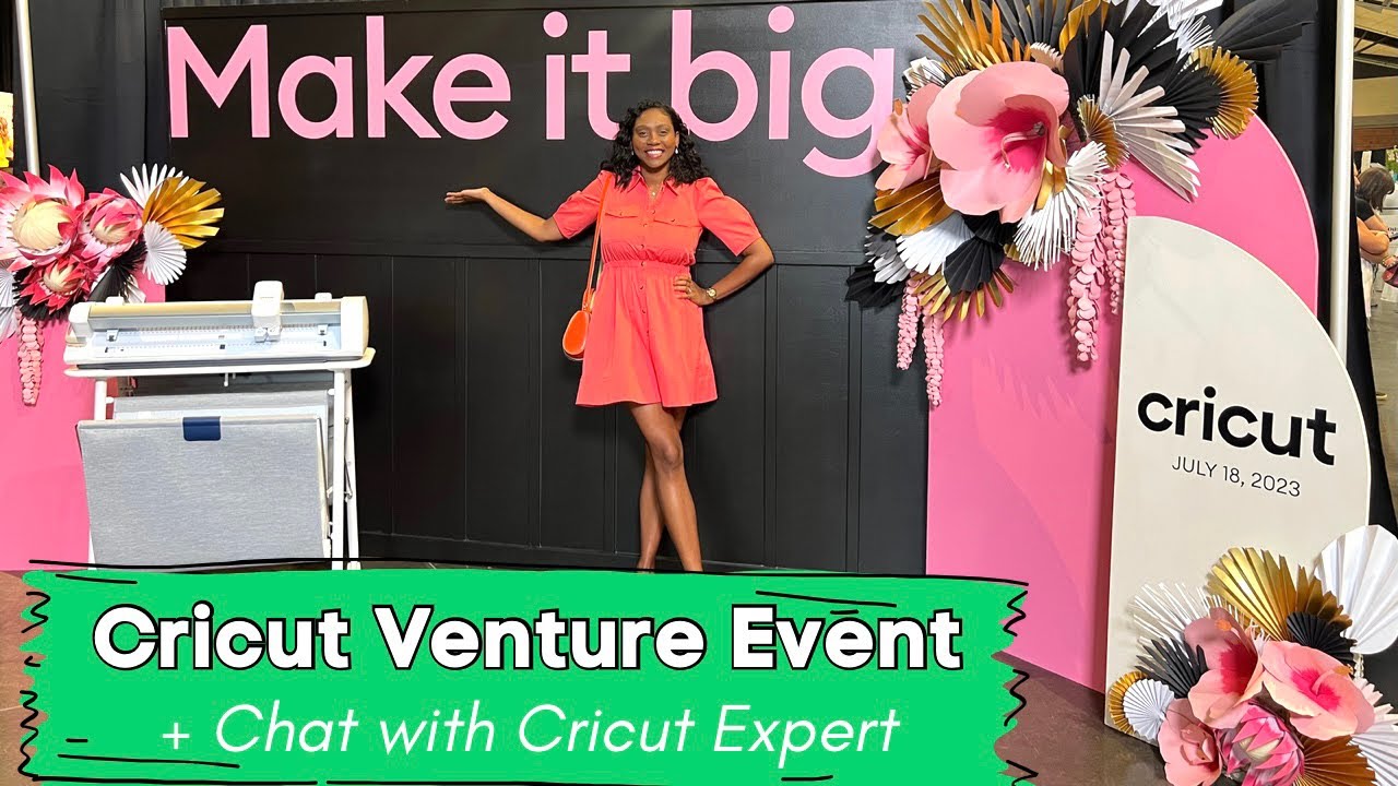 😮 New CRICUT MACHINE!? Cricut Venture Event and Cricut Venture Q&A with Cricut Expert 🤩