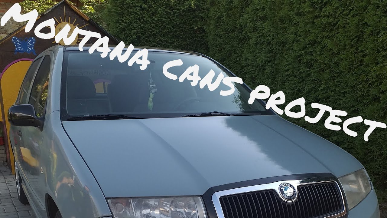 Škoda fabia 1 - MONTANA CANS project , montana white street