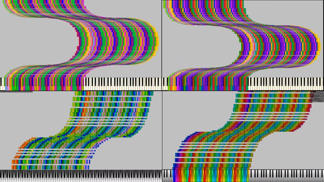 [ART MIDI] Tetris Block Art Which Tetris Block Art is the best write your answer in the comment