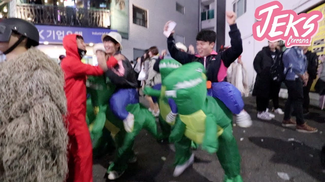 LA ZONA DE COREA QUE DA MIEDO EN HALLOWEEN!🎃ASÍ SE DISFRAZAN LOS COREANOS - JEKS