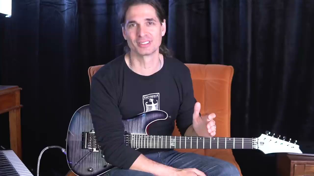 Aula kiko Loureiro Aula #01 - Como visualizar as escalas no braço da guitarra