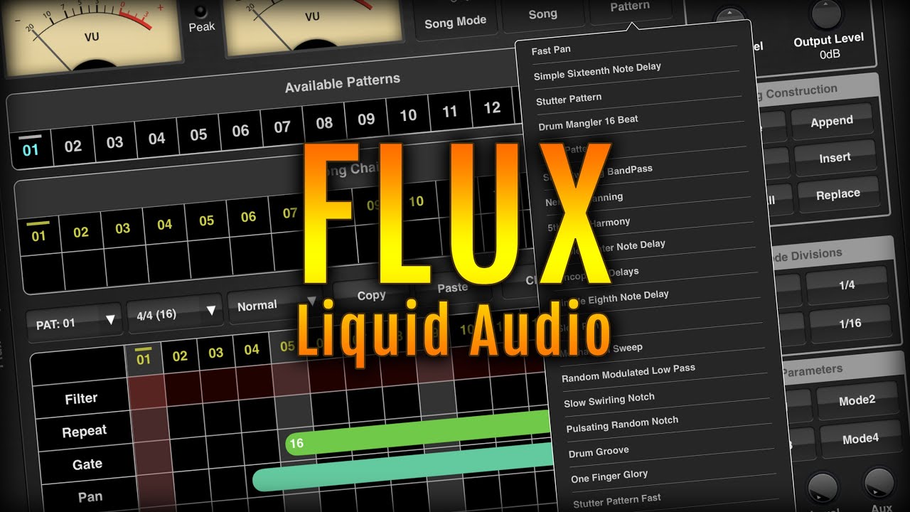 4Pockets Flux ( Liquid Audio) AUv3 Plugin for iOS