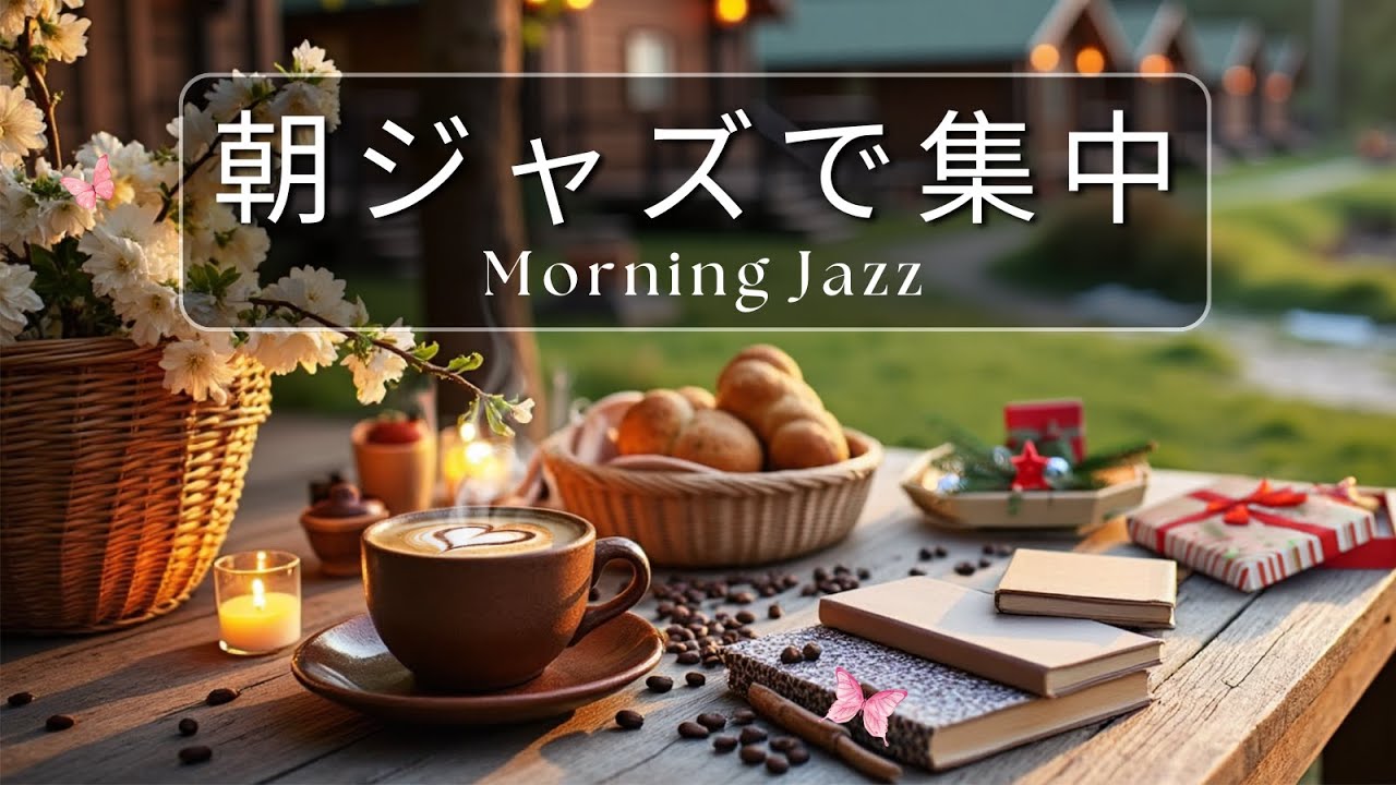 【冬カフェBGM】ぬくもり感じる朝ジャズ ☕｜Cozy Winter Jazz for Study & Work