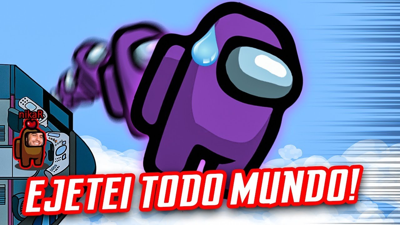 EJETEI TODO MUNDO! IMPOSTOR NA NOVA ATUALIZAÇÃO DO AMONG US! - RAKIN