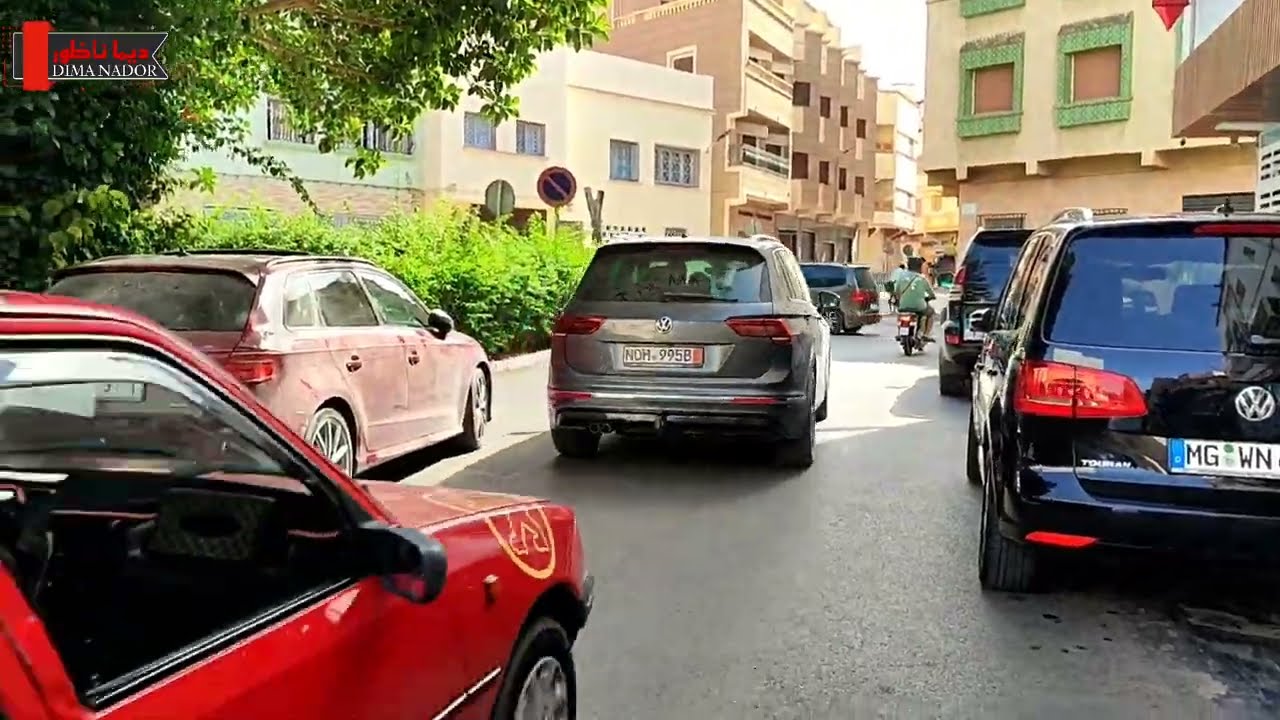 وسط مدينة ناظور ولاد ميمون -ولاد براهيموالرياضة- شارع المسيرة