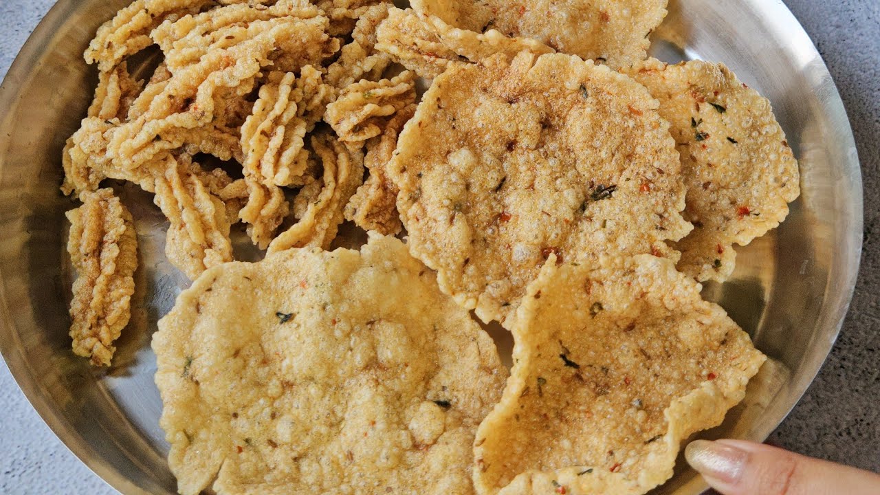 चावल के पापड़ घर पर बनाये | Chawal Ke Papad at Home | Rice Papad Recipe 