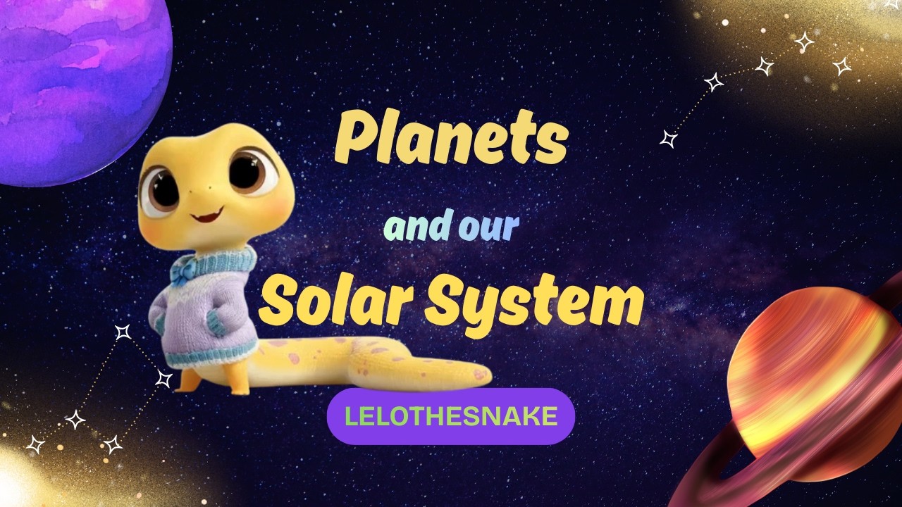 Let’s Explore the Planets!🪐| Solar System for Kids 🌍🌞 | Lelo the Snake