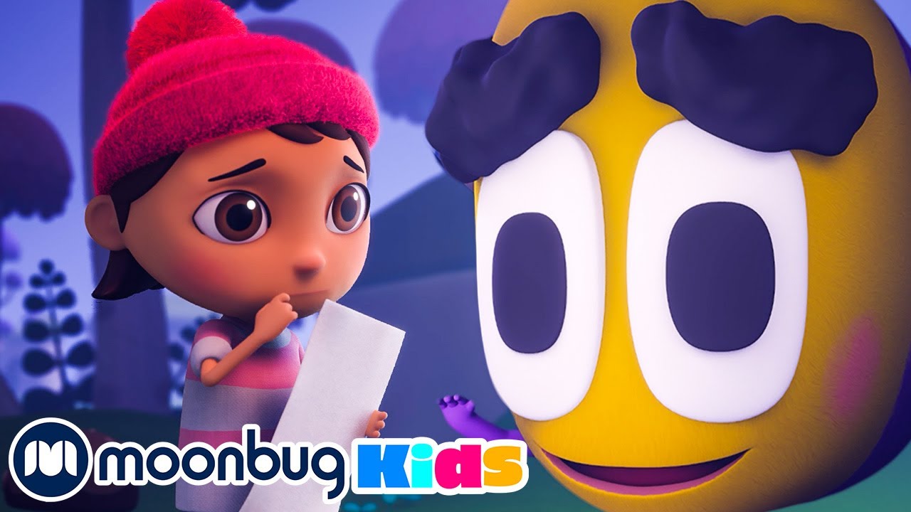 No Monsters | Fun Songs |Sing Along|Moonbug Kids Learn English & Karaoke Time