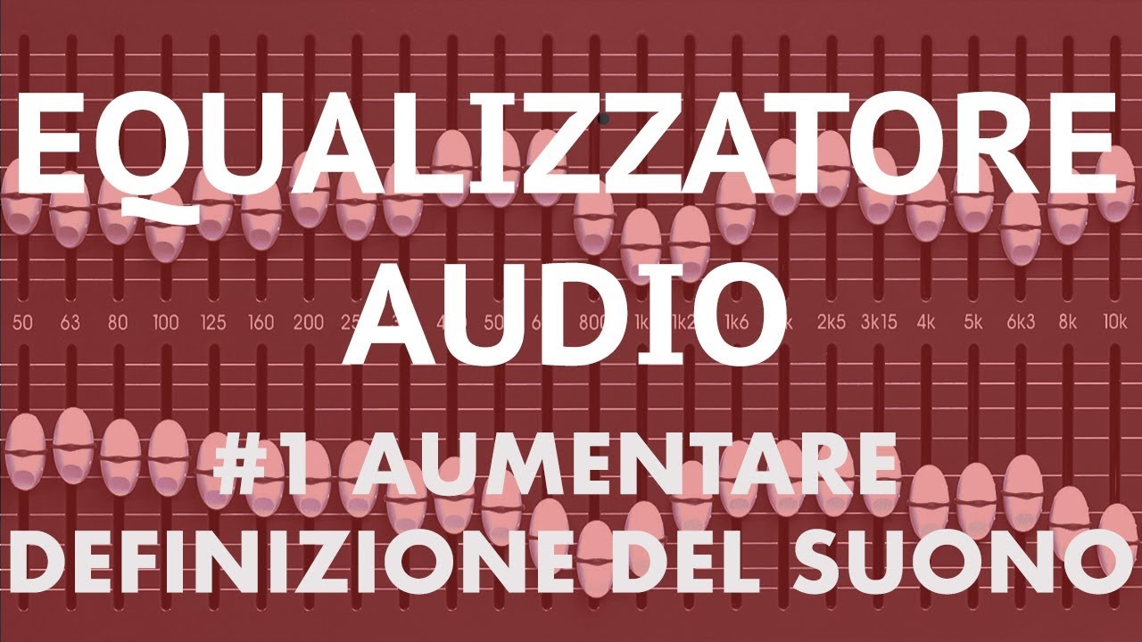EQ Audio - Aumentare Chiarezza e Definizione del Suono (Chitarra Acustica)