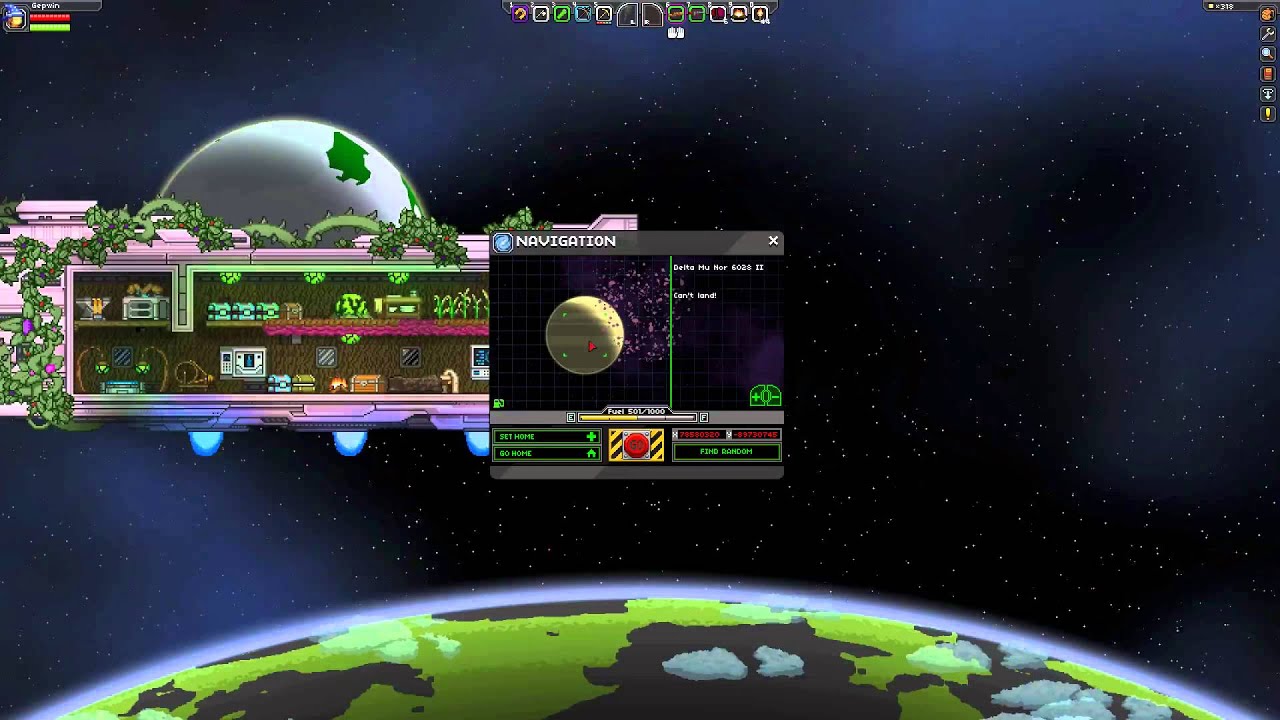 Gepwin in starbund 4: the Dragon and the mushroom people