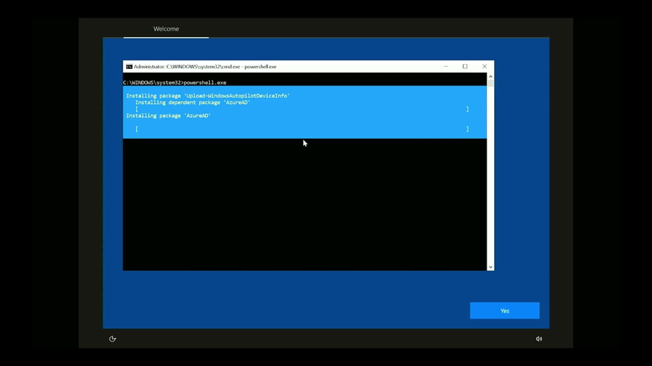 Windows Autopilot - Gathering Hardware Hashes from OOBE