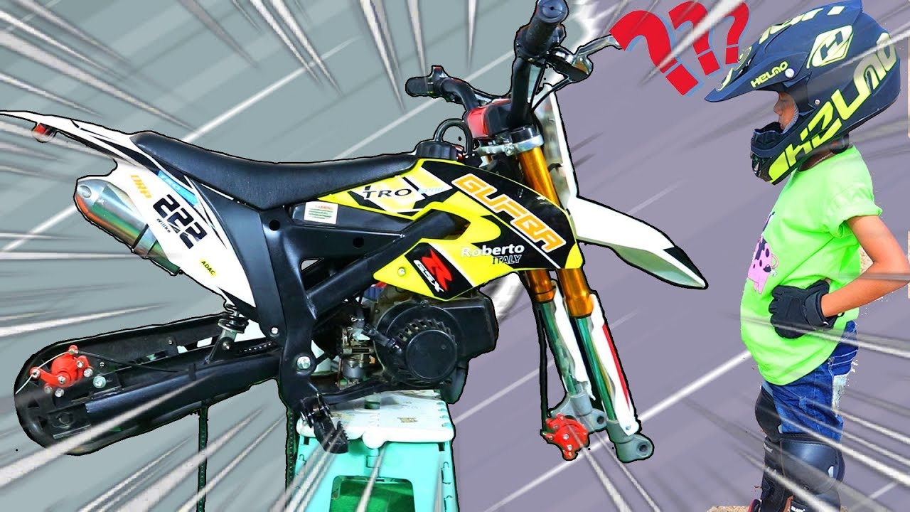 ทิกเกอร์โชว์ l แต่งมอเตอร์ไซด์ซิ่ง 🏍️ Baby biker Modify Pocket bike Mini motocross