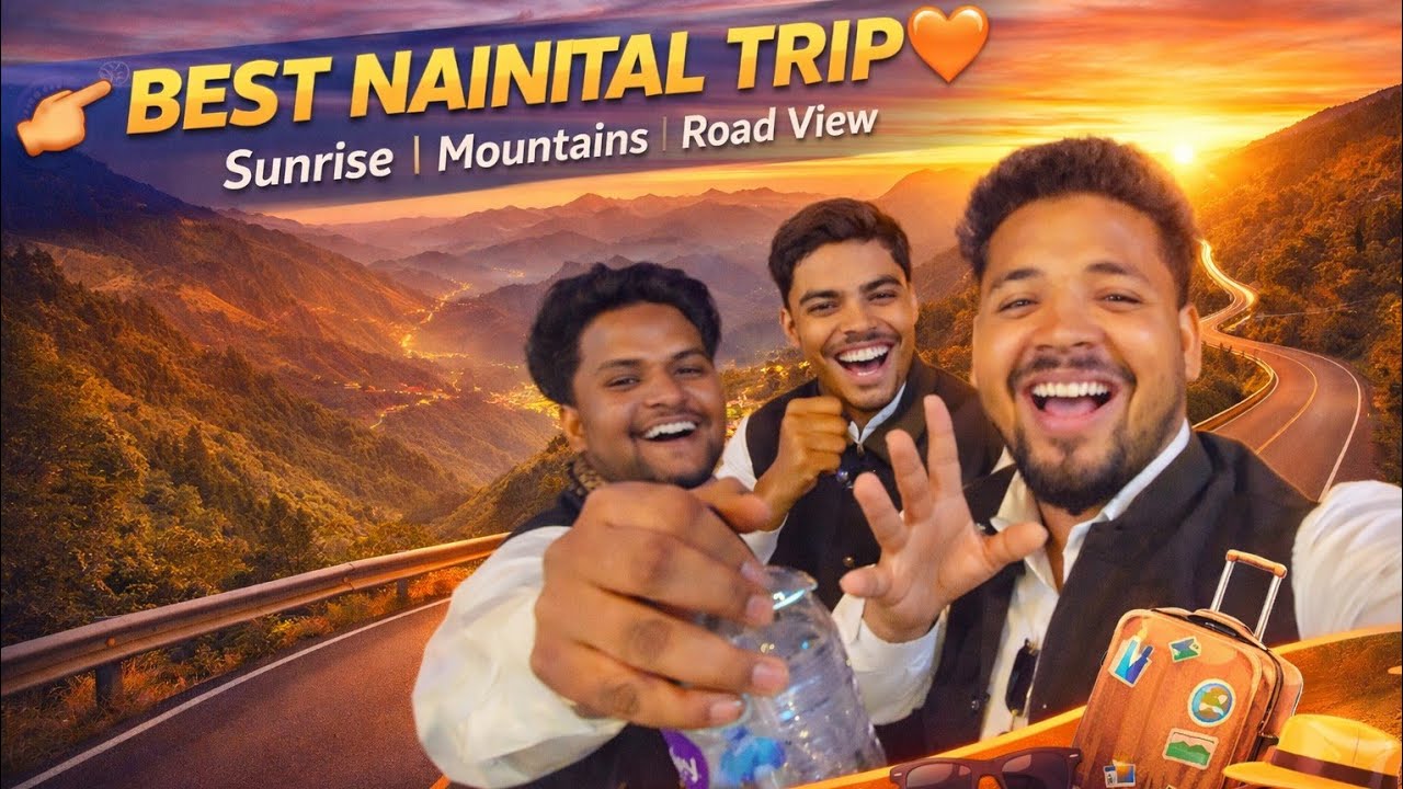 Nanital Best Trip With My Friends / Nainital: Where Mountains Meet the Sky (Cinematic Travel Video)