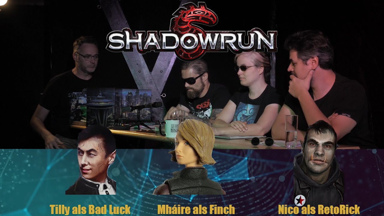 Shadowrun 5 - Pen & Paper Let's Play: Bad Luck und RetoRick |S4 E1