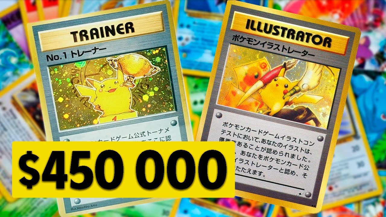 The Most EXPENSIVE POKEMON Cards