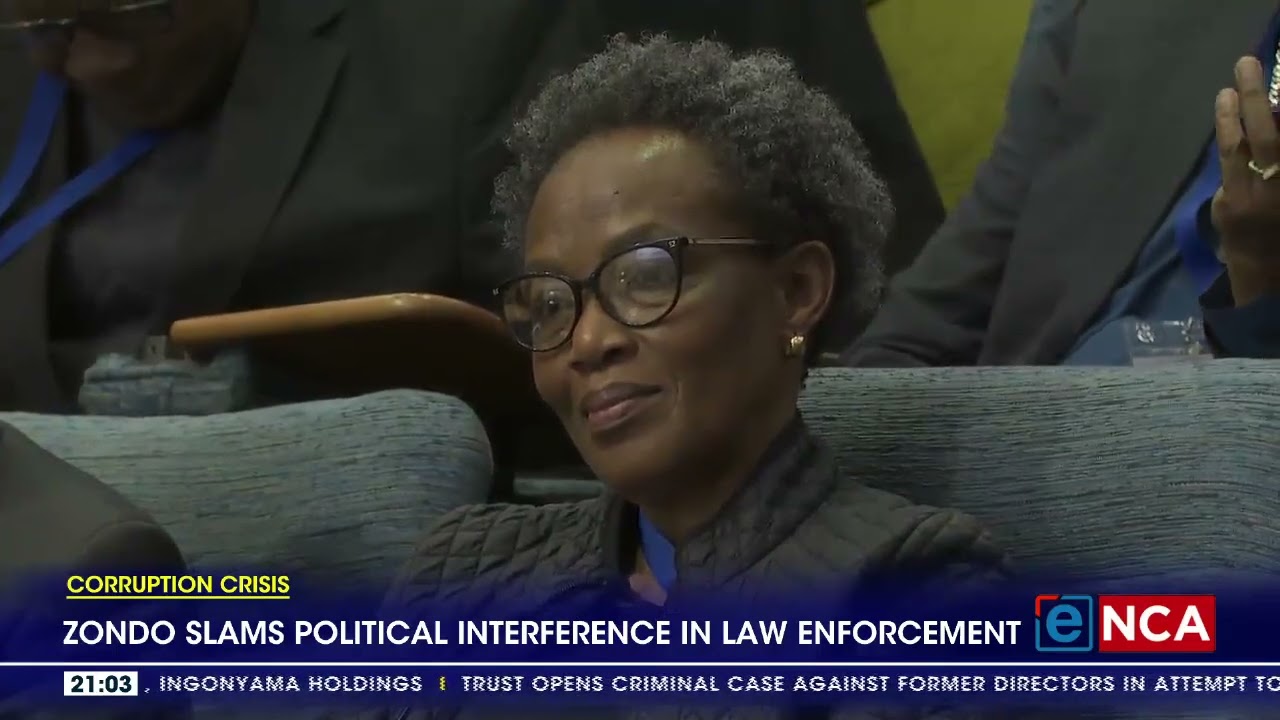 Former Chief Justice Raymond Zondo slams political interference in law enforcement