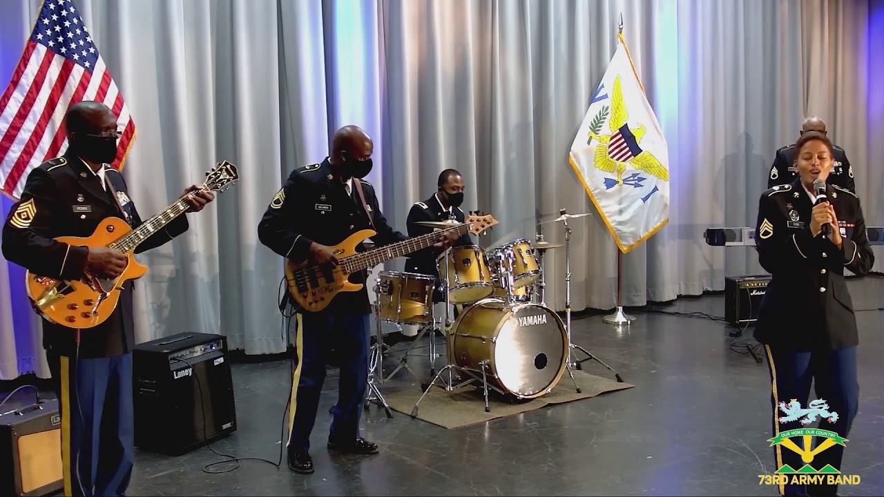 Virgin Islands National Guard 73rd Army Band Performs in Honor of Veterans Day 2020