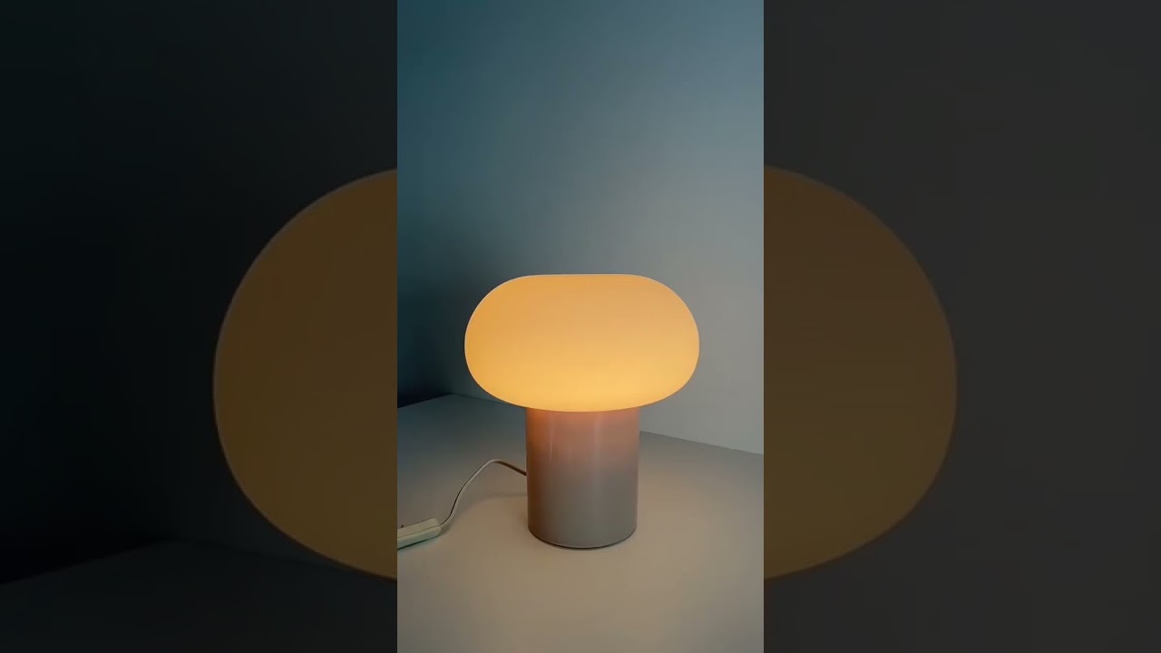 Mushroom lamp &bull; lampe champignon by ikea dejsa #decoration #home
