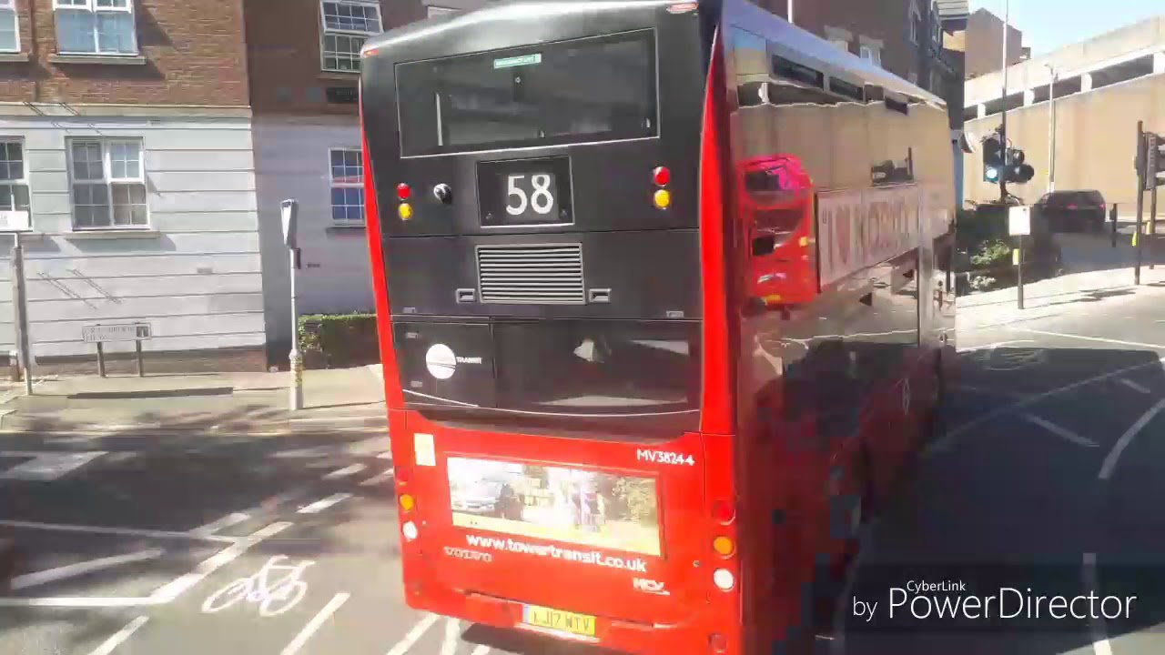 Rail Replacement: LO - Hackney Downs - Chingford | Sullivan Buses| DS50 LX59COU