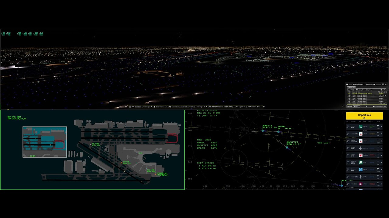Miami Tower [KMIA] - VATSIM - Tower Cab