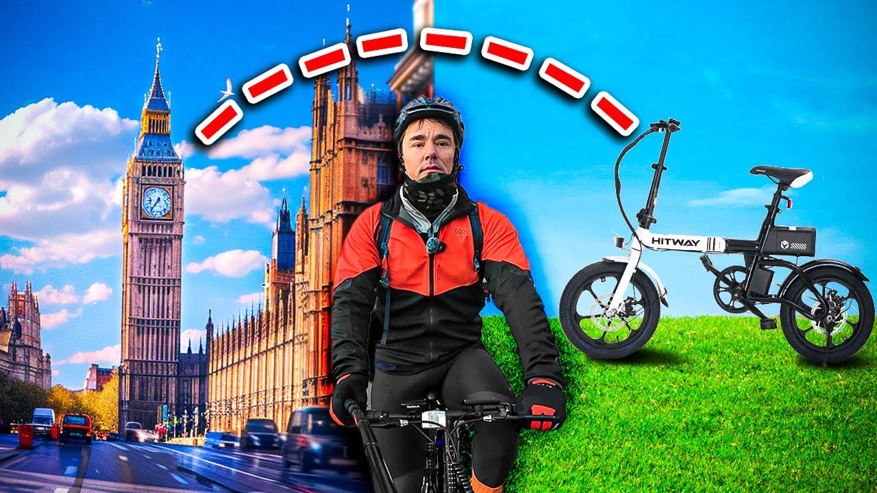 eBike Trip for 25km Across LONDON