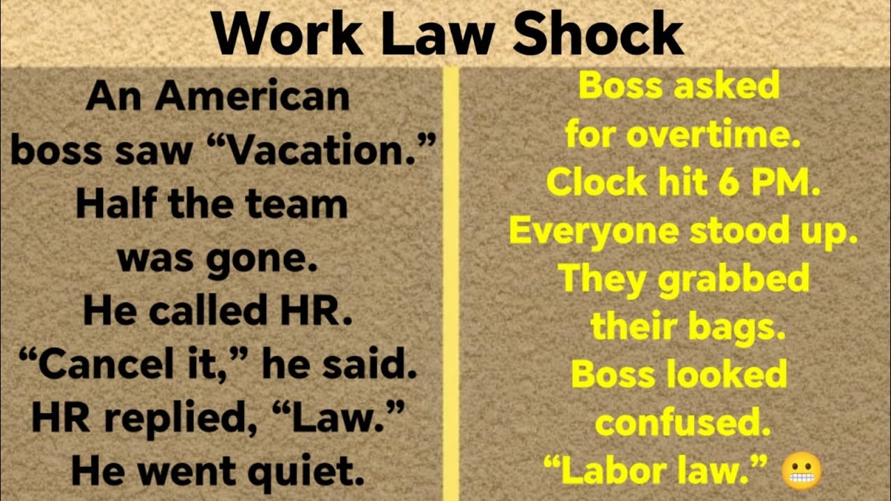 European Labor Laws Keep Humbling American Companies 😳🇪🇺