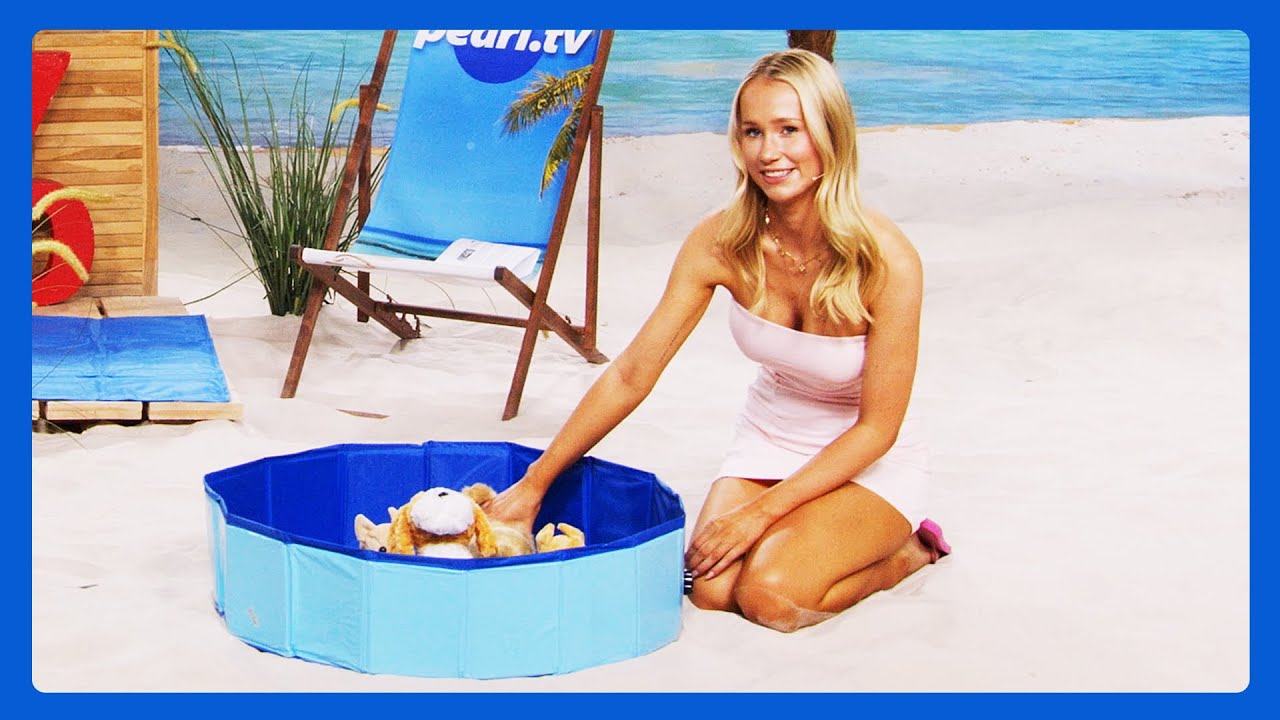 Monika kümmert sich darum, dass im Sommer auch die Haustiere Abkühlung bekommen | @PEARL TV