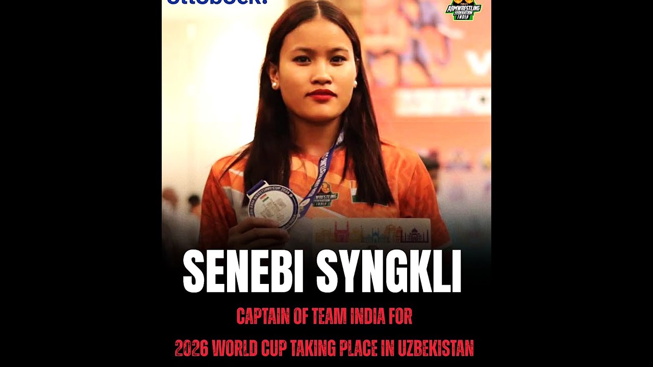 Ar tylli ki Takma Rnong Khur ka Senibi naka World & Para Armwrestling Cup kaba la long ha Uzbekistan