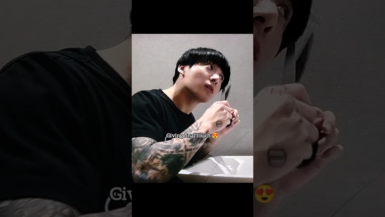 JK accidentally cut his hairs into bowl cut like his trainee days🤭