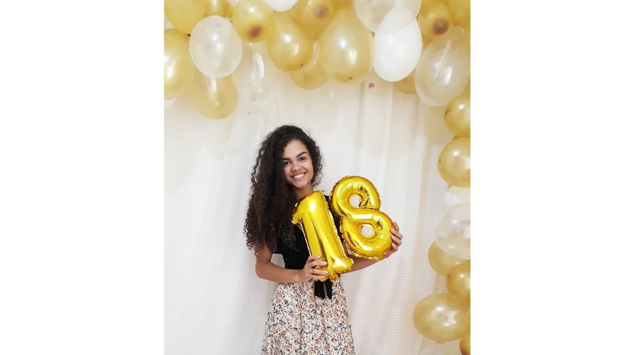Preparativos para a minha simples festa de 18 ANOS💛