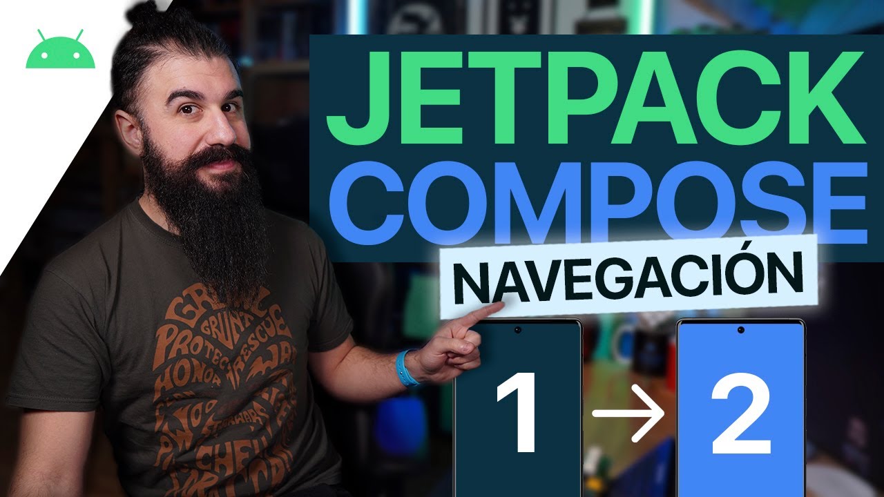 CÓMO Navegar entre Pantallas en JETPACK COMPOSE | #5