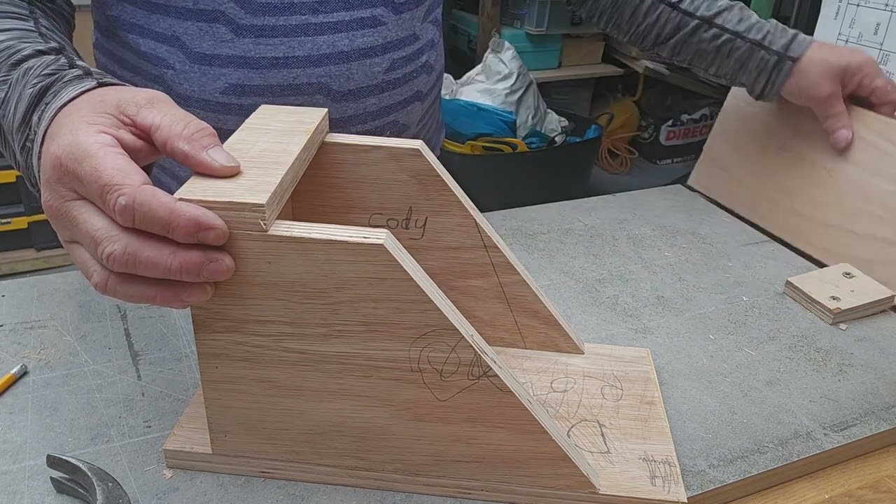 Spotted Flycatcher/ Redstart and Robin specialist nest box build.