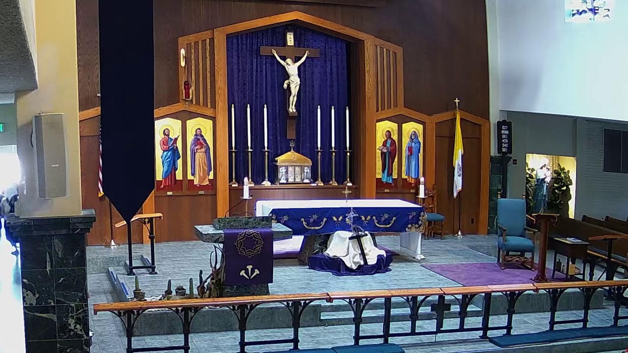 Friday 12:00 PM English Mass and Rosary