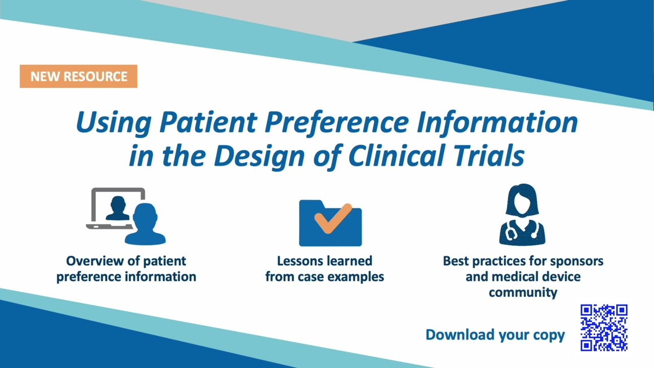 MDIC Patient Preference in Clinical Trials Introduction
