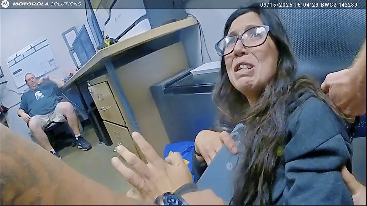 Entitled Suspect Thinks She's Above The Law