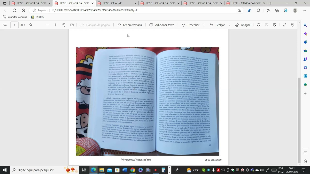 HEGEL:CIÊNCIA DA LÓGICA. SER, SER-AI E SER-EM-SI.