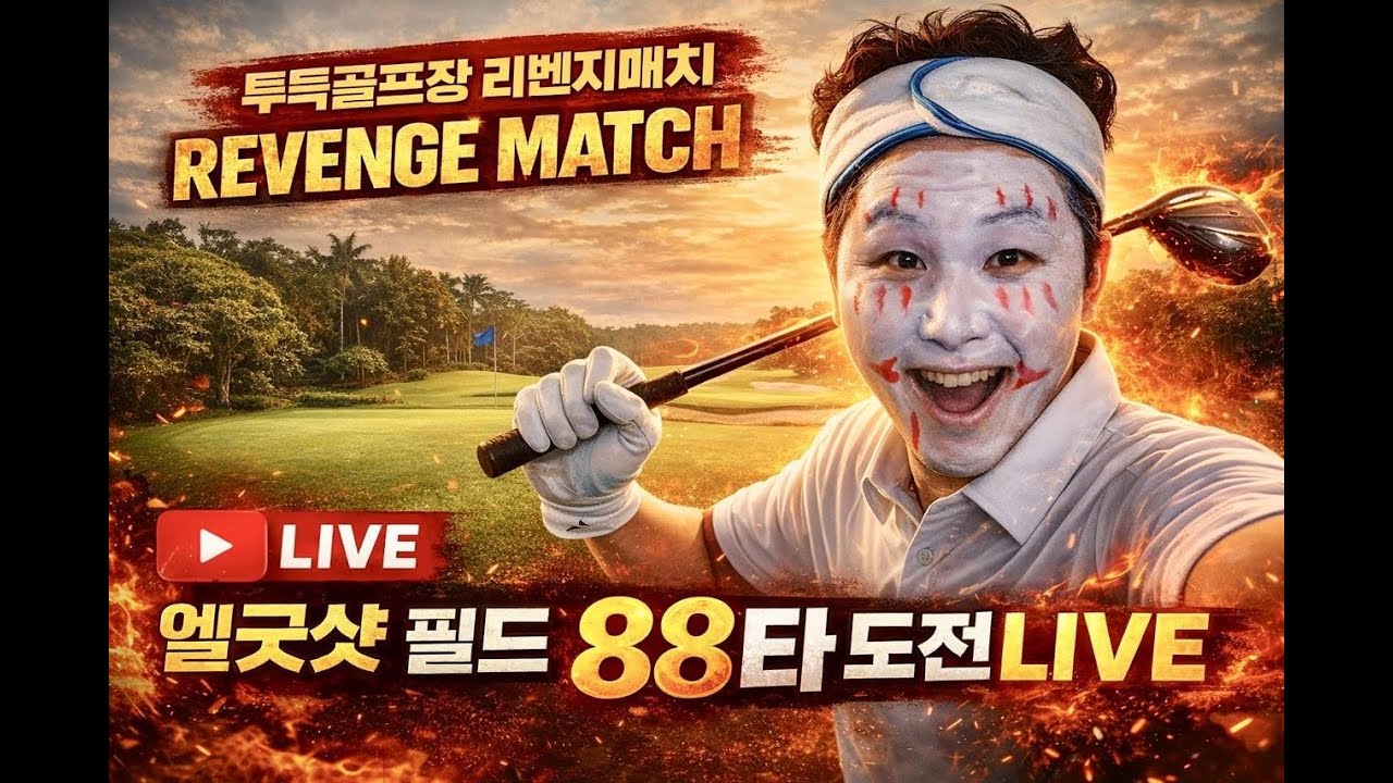 2부 엘굿샷 필드 도전 🏌🏻‍♂️Thử thách West Course 🔥 REVENGE MATCH98 nỗi nhục rửa sạch | 88타 도전 투득 골프장 ⛳