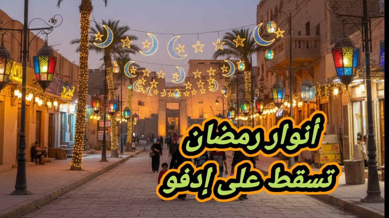 🌙 إدفو تستقبل رمضان 2026 |أجواء ساحرة واستعدادات لا تُصدق قبل الشهر الكريم!