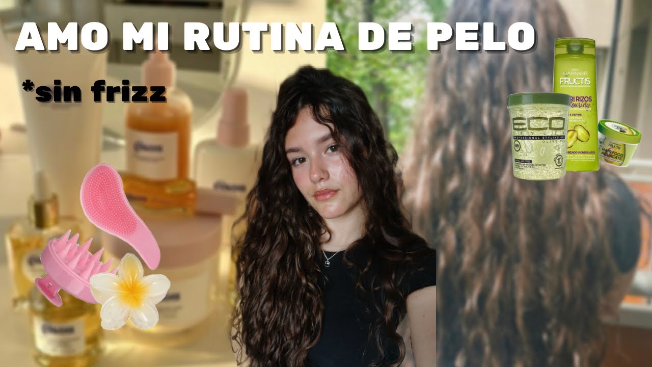 💫 Rutina de pelo ondulado/rizado 2025 | Método curly, definición y productos favoritos 💆‍♀️✨