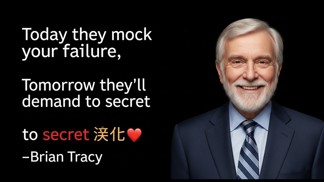 Hoy Se Burlan de Tu Fracaso, Ma&ntilde;ana Pedir&aacute;n Tu Secreto 🧠🔥 | Brian Tracy