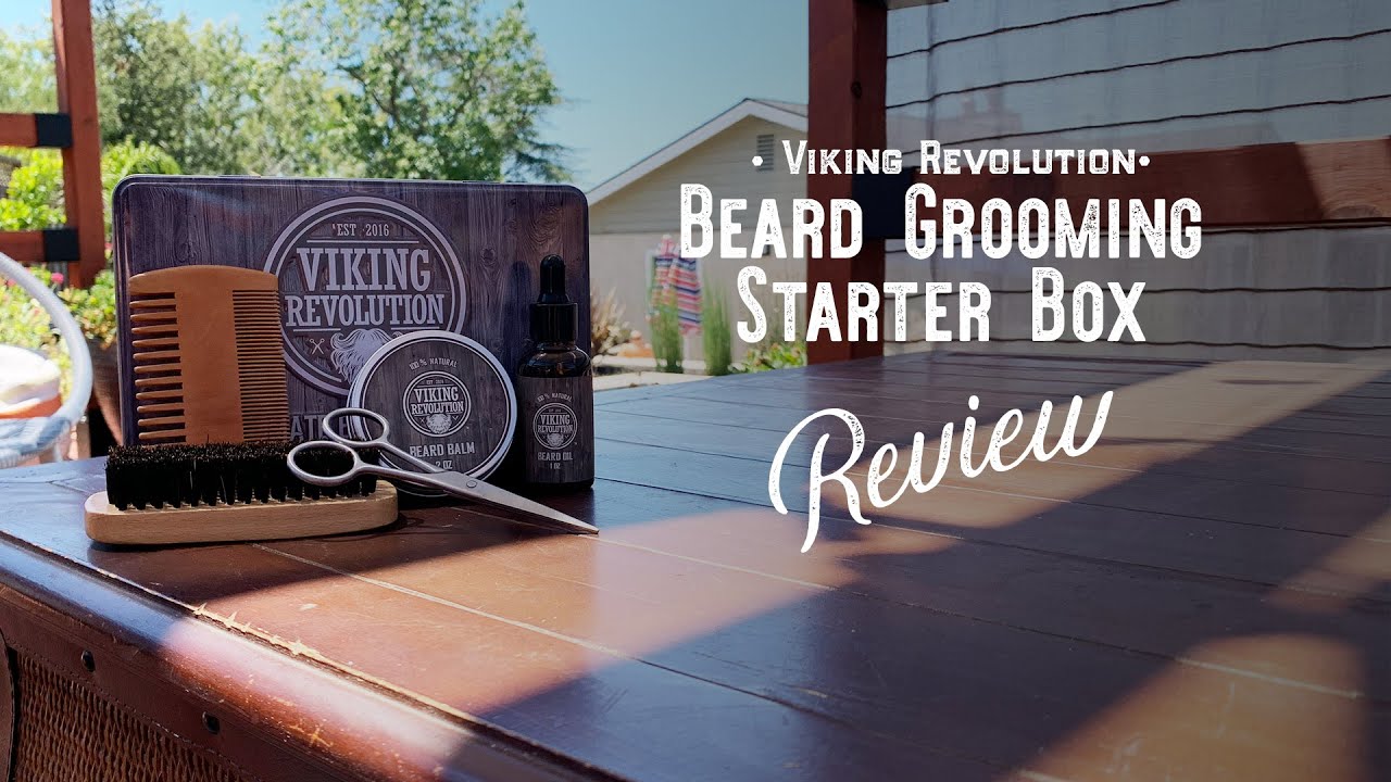 Viking Revolution Beard Grooming Kit Unboxing Review