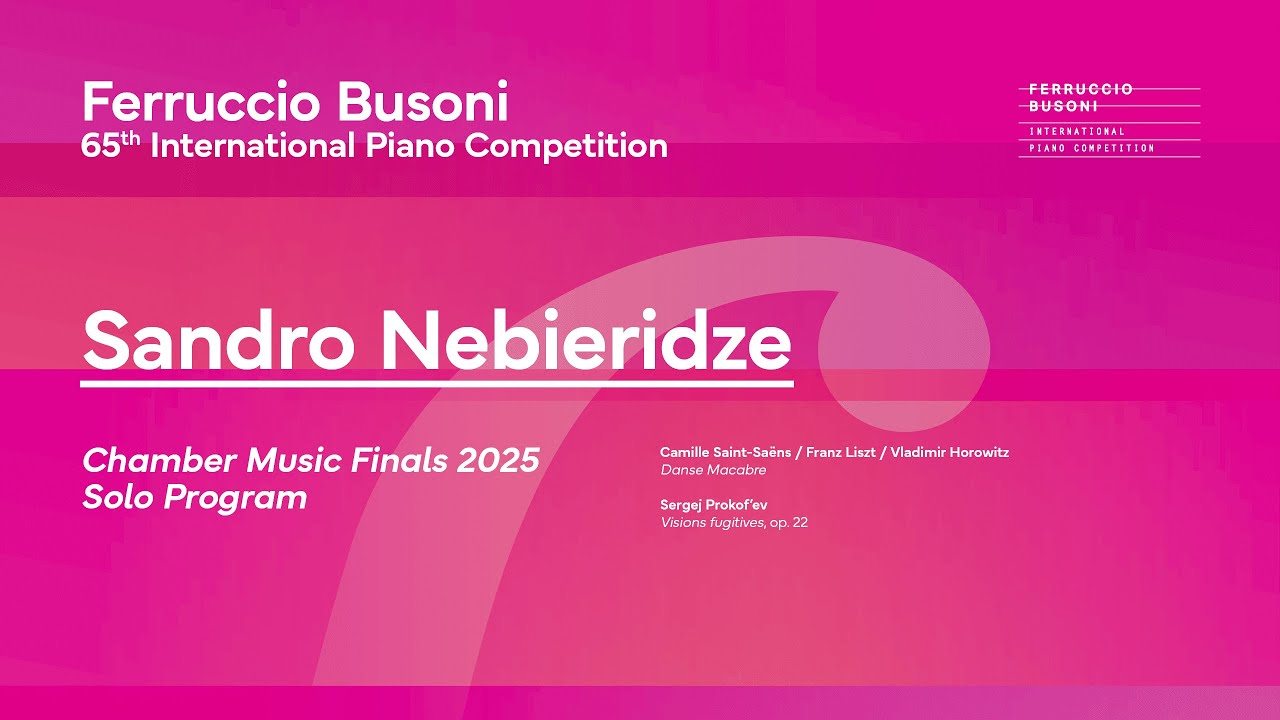 Sandro Nebieridze - Chamber Music Finals 2025 - with Simply Quartet