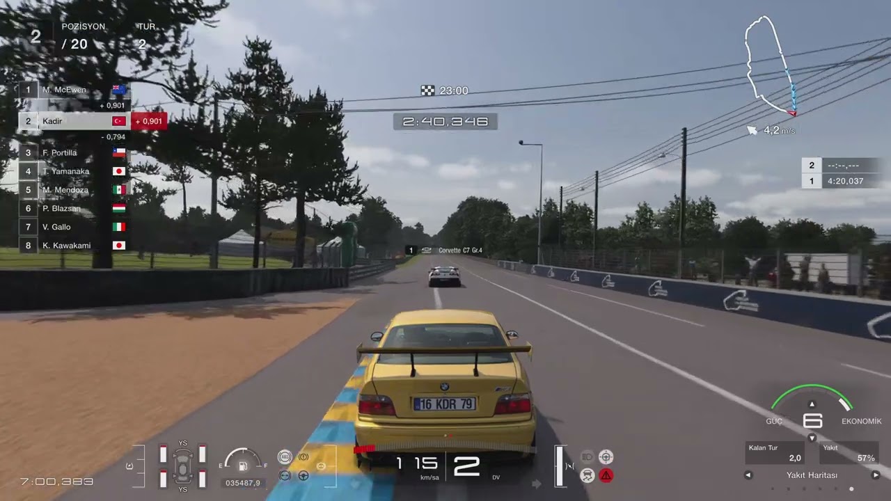 Gran Turismo 7 lemans Bmw M3