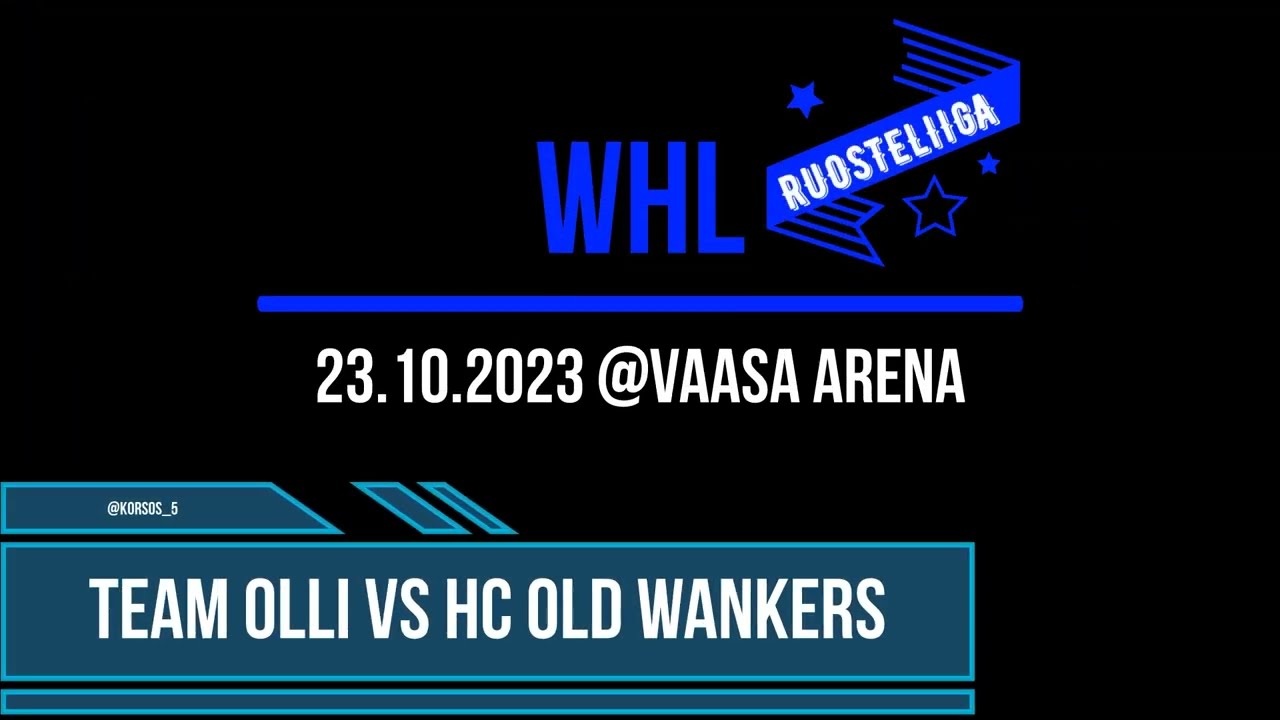 WHL RL Team Olli vs HC OW 23.10.2023