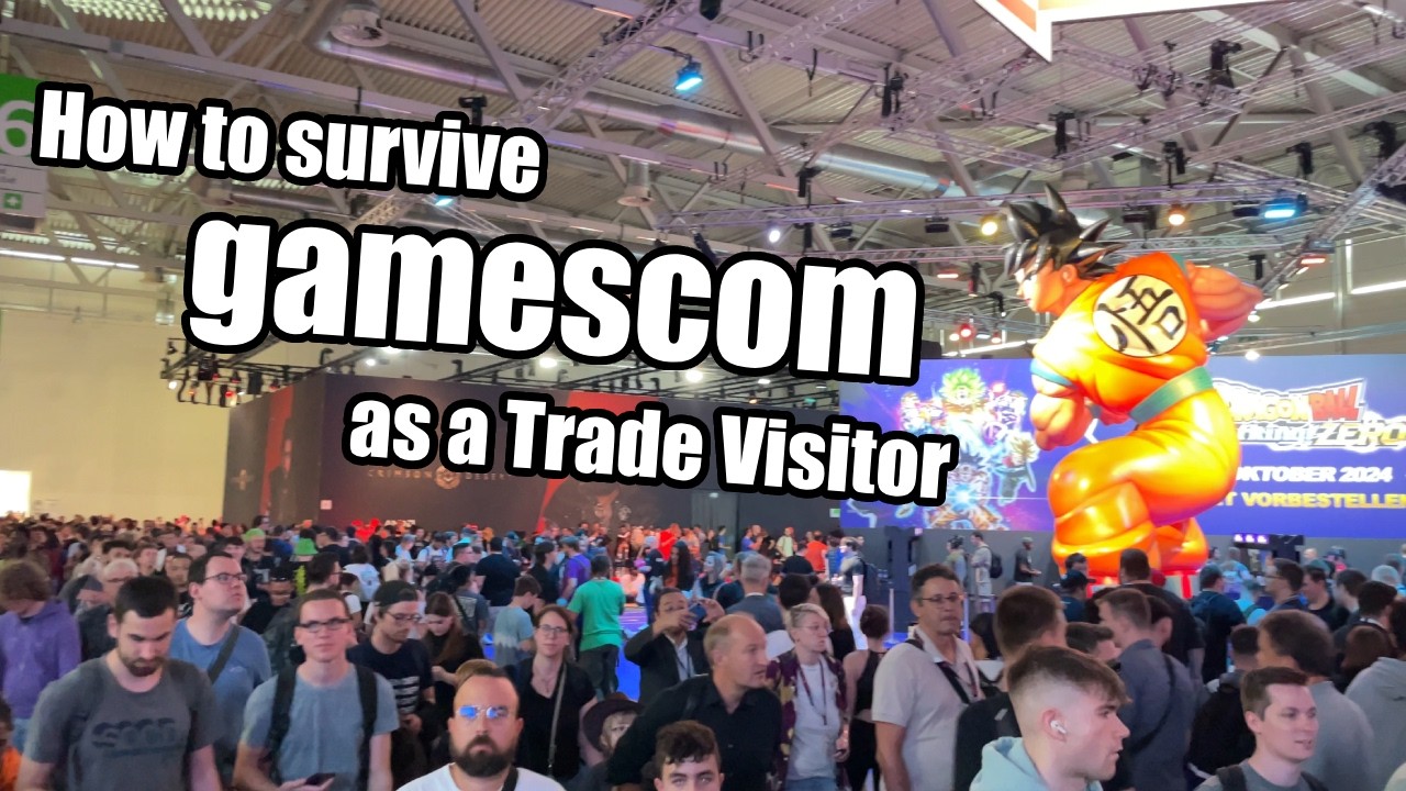 How to survive Gamescom as a Trade Visitor