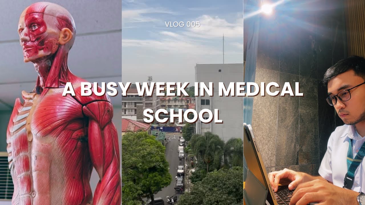 A Busy Week in Med School | Medical Student Vlog (Philippines)