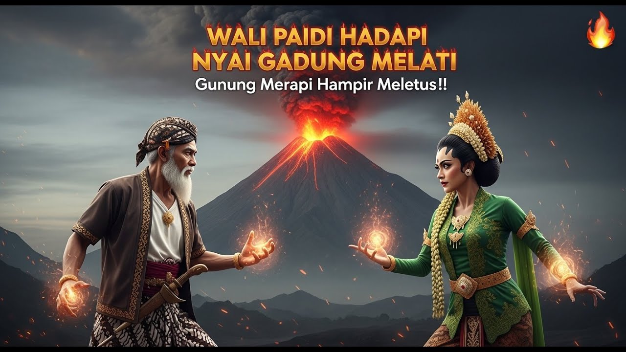 KESAKTIAN WALI PAIDI BIKIN RATU MERAPI TAKLUK ‼️ Pertarungan Hebat di Puncak Gunung